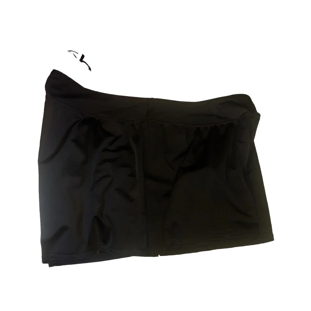 Swim Solutions Boyshort Swim Plus 20W Black NEW Bottom Tummy Contro - Picture 7 of 8